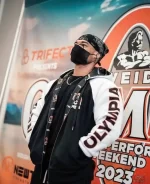 2024 Latest 60th Anniversary Olympia Embroidered Hoodie Sweater Fitness Bodybuilding Athlete - AliExpress - Image 2