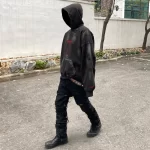 New 2023 Luxury Men UNDERMYCAR Wash Old Holes Gentleman Hoodies Hoody Hooded Sweatshirts Velvet Thicken Hip Size 1 2 3 4 #559 - AliExpress - Image 5