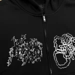 New KenCarson Antagonist merch Tour Actual Zip Up Pullover Hoodies Hoody Hooded Sweatshirts velvet Cotton Thick Fleece US E106 - AliExpress - Image 4