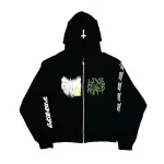 New Men KEN CARSON A Great Chaos actual hate Tour Pullover Hoodies Hoody Hooded Sweatshirts velvet Cotton Thick Fleece US N212 - AliExpress