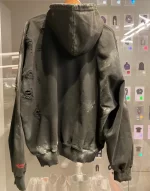 New 2023 Luxury Men UNDERMYCAR Wash Old Holes Gentleman Hoodies Hoody Hooded Sweatshirts Velvet Thicken Hip Size 1 2 3 4 #559 - AliExpress - Image 2