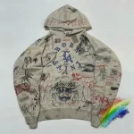 SAINT Rhinestone BORN RAISED Hoodie Men Women 1:1 High Quality Vintage Full Print Graffiti Print Pullovers - AliExpress