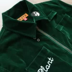 New luxury 2024 Men Suede Knowledge CPFM.XYZ Embroidered Varsity Coats & Jackets / Down Coats Cotton warm Winter Thicken 143 - Image 2