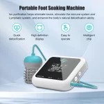 Electric Ionic Foot Detox Machine Foot Spa Plantar Cell Ionic Spa Arrays Aqua Health Therapy Footbath Spa for Foot Massage Relax - Image 2