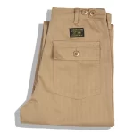 Ok1911 Casual Vintage Cargo Pants Fashion Urban Herringbone High Quality Khaki Daily Outdoor Hiking Sport Straight Trousers - Image 3