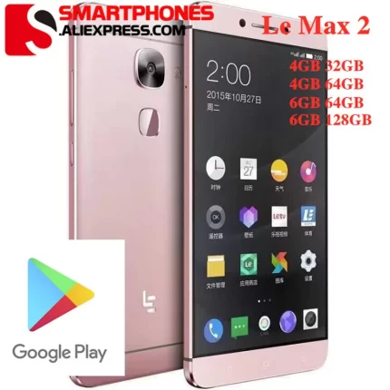 Global ROM New Letv LeEco Le Max 2 X820 4G LTE Mobile Phone 6GB RAM 64GB ROM Snapdragon 820 Quad Core 5.7inch 3100mAh 21MP Phone