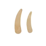 500Pcs bamboo cosmetic spatula Face Mask Brush Small Cosmetic Scoop Spoon Wooden Bamboo Mini Facial Cosmetic Cream Spatula - Image 2