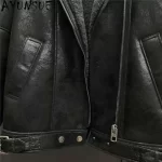 AYUNSUE Natural Wool Fur Coat Man Winter High Quality Real Sheepskin Genuine Leather Jacket Men Vintage Warm Fur Coats Hot Sale - Image 5