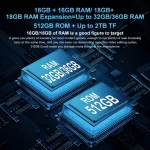 8849 Tank 3 Pro by Unihertz 5G Rugged Projector Phone 23800mAh 512GB ROM Mobile Phones 200MP 120W Charger OTG Smartphone Android - Image 2