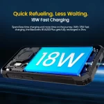 Blackview BV6200 Plus Rugged Phone 11000mAh 6.56'' HD+ Display 8GB 256GB Mobile Phone 16MP Android 14 Cell Phone Fingerprint NFC - Image 6