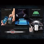 Global Version UNIWA W555 4G NFC Smartphones Android 12 3G+32G 5.71 Inch Quad Core Mobile Phones 4000mAh 13MP Rear Camera PTT - Image 2