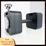 New Adjustable Dumbbell Set, 10-80lb, 5lb Increments, Quick-Lock Square Weight Dumbbells for Home Gym Fitness (80lb)