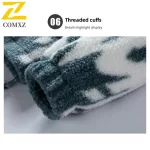 COMXZ 2025 New Men White Duck Down Jacket Winter American-Style Thickened Warm Stand Collar Lamb Wool Lined Oversized Streetwear - Image 5