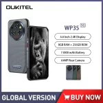 Global Version Oukitel WP35 5G Rugged Smartphone Android 14 6.6 Inch 2.4K 24GB+256GB Mobile Phones 11000mAh 64MP Cell Phone NFC
