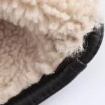 Cool Lady Faux Leather Loose Jacket Moto Street Style Lapel PU Coat Famale Fashion Streetwear Solid Winter Women Warm Outerwear - Image 6