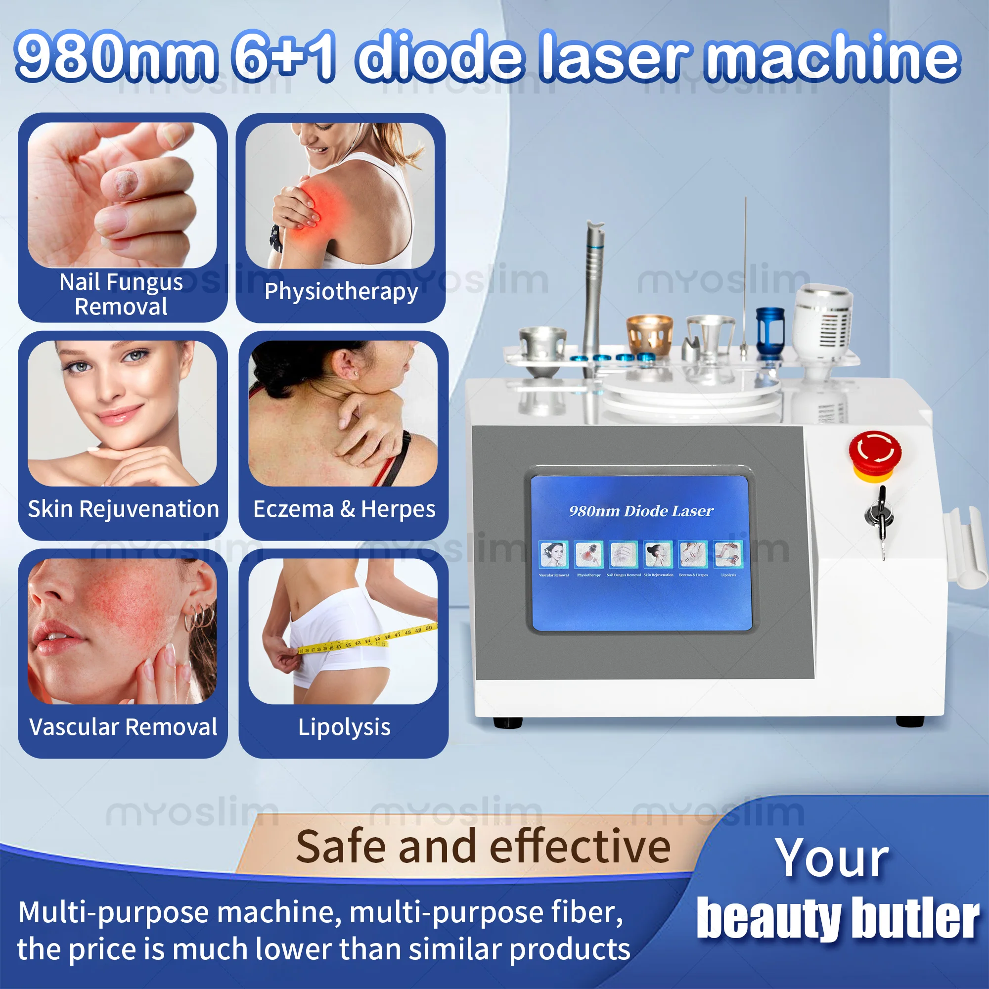 kf-S347db3491e654d77b0d9829933c7987e6 Portable 980nm 1470nm Diode Laser Machine for Beauty Endolaser Face Lift Fat Removal Salon Equipment - Image 1