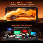 RugOne Xever 7 5G Rugged Phone Android 15 Smartphone 512GB ROM 12+12GB RAM 6.67" 120Hz AMOLED NFC 5500mAh Swappable Battery - Image 5