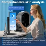 Skin Analyzer Machine For Face Moisture Oil Detection With HD Camera And Real-Time Report Beauty Salon Facial Skin Test Device - Image 2