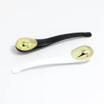 50Pcs Metal Eye Cream Applicator Wand Stick Eye Massage Face Skin Care Tool Girls Women Facial Massager Reducing Puffiness Wrink