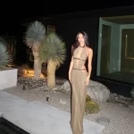 Women's Elegant Shaping Long Vistidos Simple Sexy Chic Back Hollow Design Shiny Lace Up Gown New Luxury Night Party A-line Dress