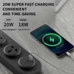 America Standard Wall Mount Power Switch Socket USB Type C Fast Charge for Household EU/Thai/US/UK Universal - Image 2