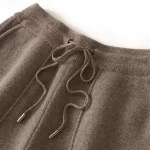 Men's Wool Pants Elastic Waist 2025 Autumn Winter Thick Casual Cashmere Trousers 100% Merino Wool Knitted Mid Seam Sport Pants - Image 6