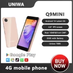 UNIWA phonemax Q9 Mini Phone4.0 Inch Ips Touch Screen Small Cell Phone 4g Android14 Small Smart Mobile 2000 mAh battery