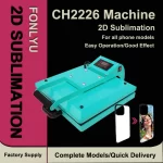 FONLYU CH2226 2D vacuum Sublimation Machine Phone Cases DIY Heat Transfer Printing Phone Covers for iPhone 16 15 14 13 12 11 Pro