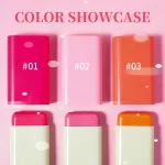 20g Private Label Blush Cream Stick Custom Bulk 3 Colors Smooth Blusher Brightening Primer Contour Cute Pink Cheek Face Makeup - Image 2