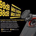 Blackview BV6200 Plus Rugged Phone 11000mAh 6.56'' HD+ Display 8GB 256GB Mobile Phone 16MP Android 14 Cell Phone Fingerprint NFC - Image 3