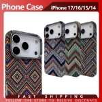 For IPhone 17 Promax Kevlar Phone Case All Inclusive Anti Fall Night Light Magnetic Custom Protective Cover for IPhone 17Pro Max