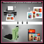 FONLYU CH2226 2D vacuum Sublimation Machine Phone Cases DIY Heat Transfer Printing Phone Covers for iPhone 16 15 14 13 12 11 Pro - Image 2