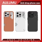 AULUMU for 16 Pro/ Pro Max Phone Case,super Strong Shock Drop Resistance,fully Wrapped Magnetic MagSafe Protective Case Cover