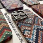 For IPhone 17 Promax Kevlar Phone Case All Inclusive Anti Fall Night Light Magnetic Custom Protective Cover for IPhone 17Pro Max - Image 3