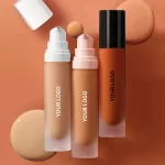 Private Label 18 Colors Matte Neutral Liquid Foundation Custom Logo Long Lasting Sweatproof Light Oil-control Makeup Wholesale - Image 2