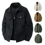 Corduroy Jacket for Men Winter Fashion Versatile Casual American Workwear Jacket Youthful Stylish Men's Clothing