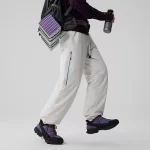 Plus Size S-6XL Winter Outdoor Waterproof Down Pants Men Women Loose Casual Thicken Warm Duck Down Track Cargo Pants Trousers - Image 5