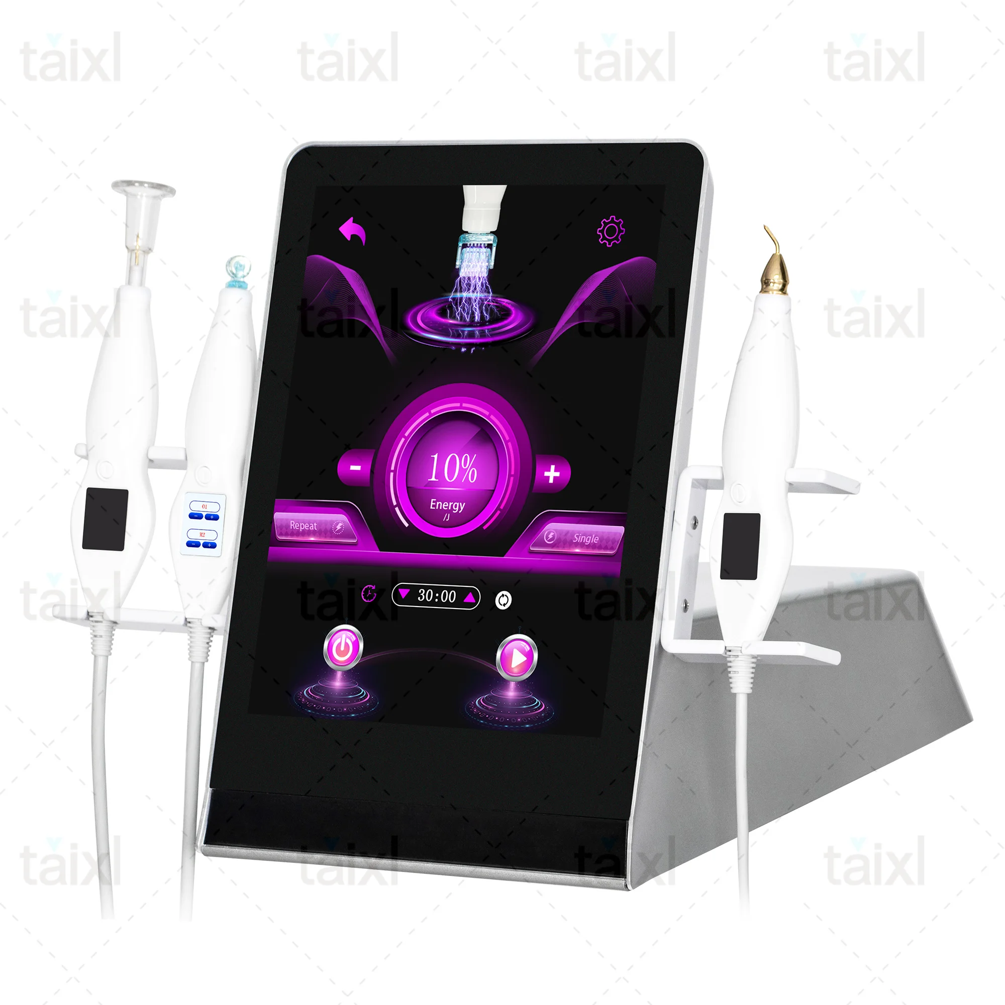 kf-S8103ca8505594e8cb6025cf0a9ce3919Z Newest Cold and Hot Plasma Diamond Stamp Ozone Plasma Skin Rejuvenation Anti-aging Facial Care Beauty Machine - Image 1