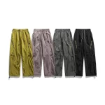 Men Women Outdoor Nylon 3 Proof Loose Casual Lightweight Hiking Techwear Sport Cargo Pants Unisex Streetwear Trousers - Image 6