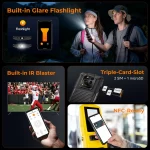 RugOne Xever 7 5G Rugged Phone Android 15 Smartphone 512GB ROM 12+12GB RAM 6.67" 120Hz AMOLED NFC 5500mAh Swappable Battery - Image 6