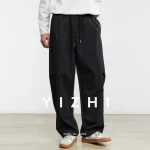 Fashion Men's American Scimitar Wide Leg Pants 2025 Autumn New Japanese Retro Overalls Loose Casual Trousers Men - Image 3