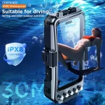 IPX8 30M Underwater Waterproof Case for iPhone 16 15 14 13 12 11 XS XR Samsung S24 Ultra S23 S22 Note20 10 Bluetooth Diving Case - Image 3
