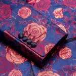 Hi-Tie Jacquard Floral Mens Suit Vest Shawl Lapel Tuxedo Blazers Sleeveless Jacket WaistcoatTie Hanky Cufflinks Wedding Business - Image 4