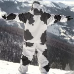 GSOU SNOW Winter Ski Jacket Men Waterproof Insulated Snow Tops Super Loose Snowboard Clothes Breathable Windproof Skiing Hoodies - Image 2