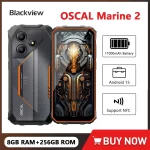 Blackview OSCAL Marine 2 Rugged Phone AI 11000mAh Battery 6.56 " HD+ Display Unisoc T6158GB RAM 256GB Smartphone Android 15 NFC