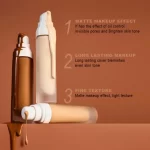 Liquid Foundation Private Label Vegan Long Lasting Oil Control Moisturizer Concealer Neutral Matte Makeup Custom Logo Wholesale - Image 5