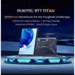 Oukitel RT7 TITAN 4G Rugged Tablet 10.1" FHD+ 32000mAh 8GB+256GB Android 13 IP68/IP69K 48MP+20MP Night Vision Tablet Tablets PC - Image 2