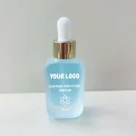 Private Label Blue Copper Peptide Liquid Custom Logo Stock Solution Moisture Repairing Firming Pores Oligopeptide Essence Makeup - Image 2