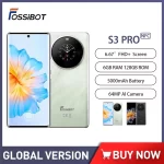 FOSSIBOT S3 PRO Smartphone 6.67 Inch AMOLED Display Helio G85 6GB+128GB Mobile Phone Android 14 5000mAh Battery 64MP Camera NFC