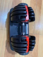 24kg, 40kg Home Gym Adjustable Weight Set Adjustable Dumbbell Free Weights - Image 2